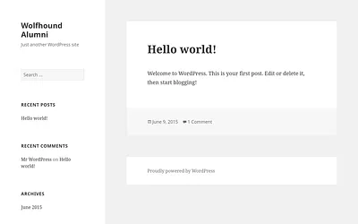 wolfhoundsonline.org snapshot