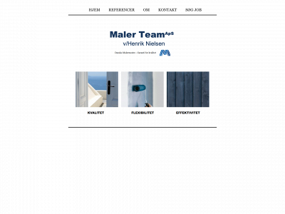 malerteamaps.dk snapshot
