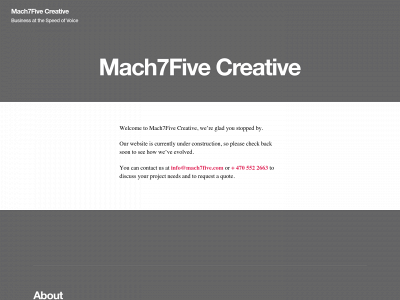 machsevenfive.com snapshot