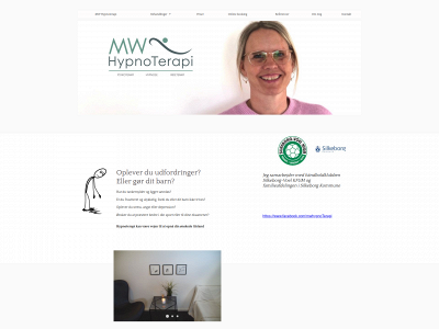 mwhypnoterapi.dk snapshot