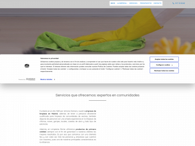 limpiezasrome.es snapshot