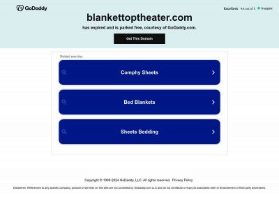 www.blankettoptheater.com snapshot