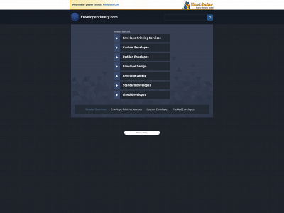 envelopeprintery.com snapshot