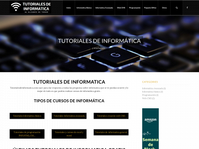 tutorialesdeinformatica.com snapshot