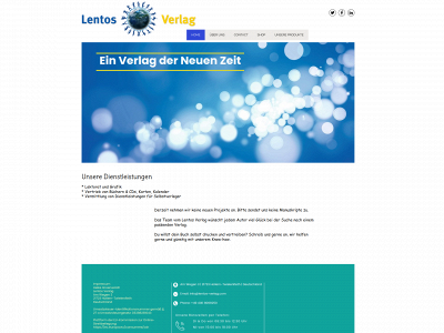 lentos-verlag.com snapshot
