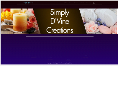 simplydvinecreations.com snapshot