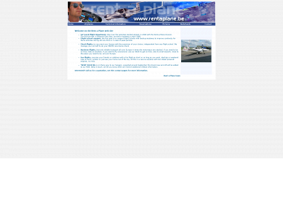 rentaplane.be snapshot