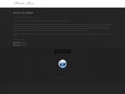 mikaelamuse.com snapshot