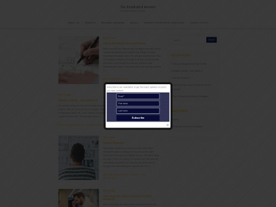 theresidentialinvestor.com.au snapshot
