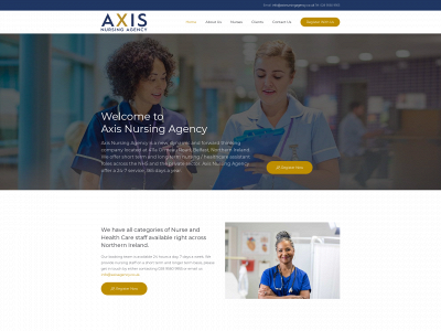 axisnursingagency.co.uk snapshot