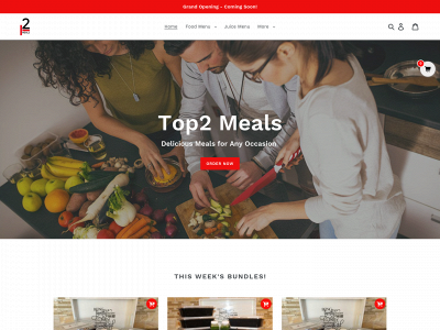 www.top2meals.com snapshot
