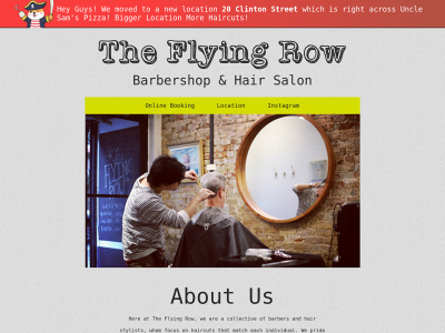 theflyingrow.com snapshot