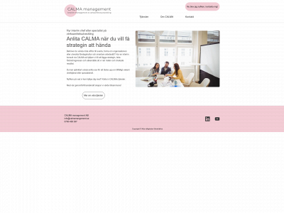 calmamanagement.se snapshot