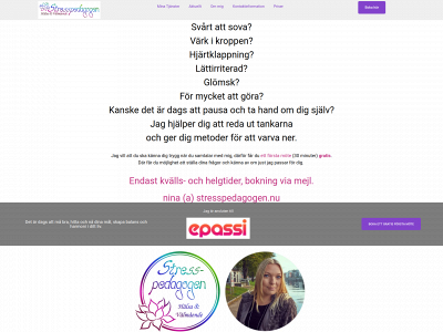 stresspedagogen.nu snapshot
