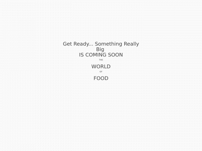 theworldoffood.org snapshot