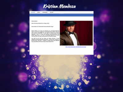 kristianmendoza.com snapshot