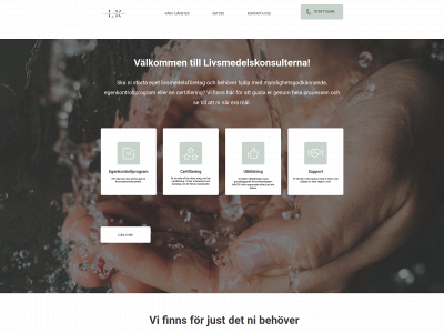 livsmedelskonsulterna.se snapshot