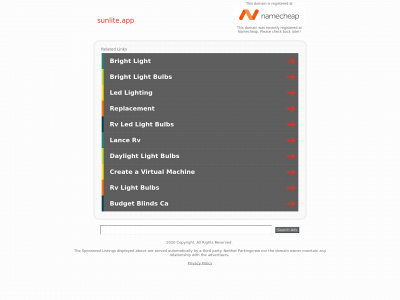 sunlite.app snapshot