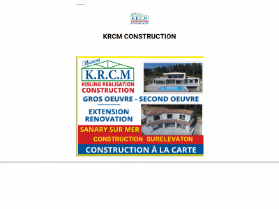 constructionkrcm.fr snapshot