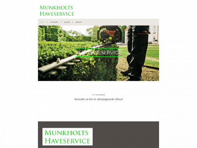 munkholtshaveservice.dk snapshot