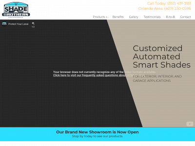 shadebrothers.com snapshot