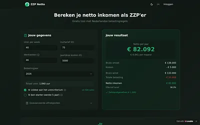 zzpnetto.nl snapshot
