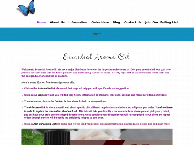 essentialaromaoil.com snapshot