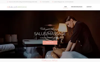 salusmassage.se snapshot