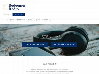 redeemerradio.com snapshot