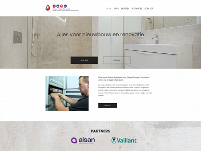 elisanpowertechnics.be snapshot