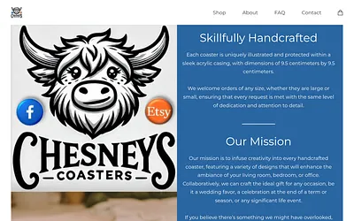 chesneyscoasters.co.uk snapshot