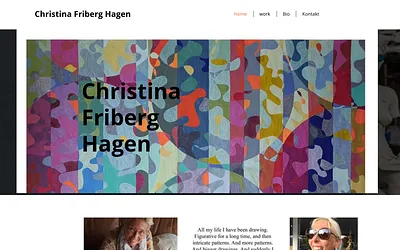 christinafriberghagen.com snapshot