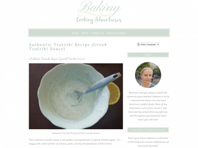 bakingcookingadventures.com snapshot