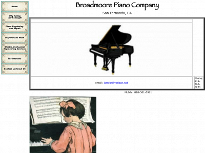 broadmoorepianocompany.com snapshot
