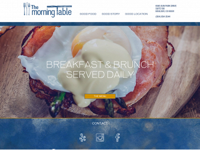 themorningtable.com snapshot