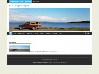 fordrangercamping.com snapshot