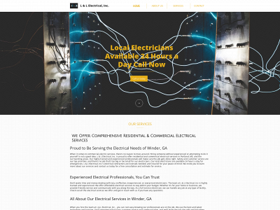landlelectrical.com snapshot