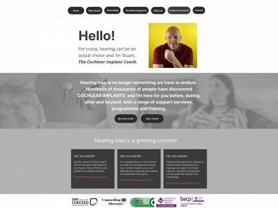 thehearinglosscoach.com snapshot