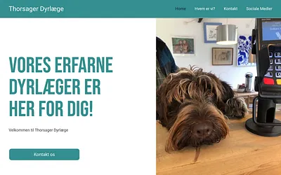 thorsagerdyrlaege.dk snapshot