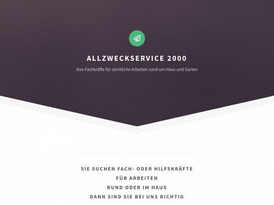 allzweckservice2000.de snapshot