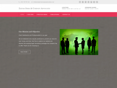 www.zainabjirmacompanyadvocates.co.ke snapshot