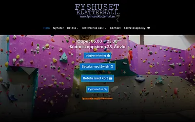 fyshusetklatterhall.se snapshot