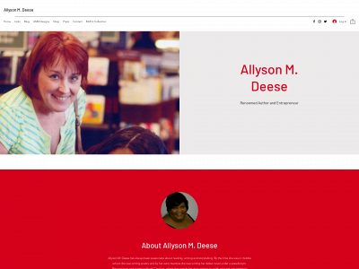 www.allysonmdeese.com snapshot