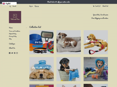 tailsandtoes.co.uk snapshot