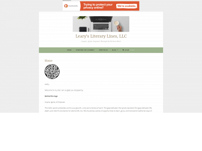 learysliterarylines.com snapshot
