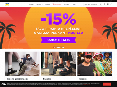 krepsininkas.net snapshot