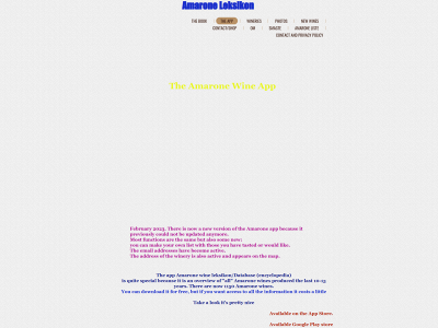 amarone-leksikon.dk snapshot