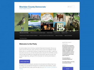 sheridancountydemocrats.com snapshot