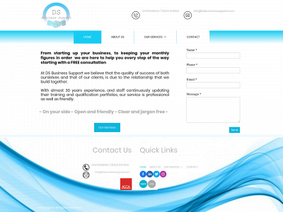 dsbusinesssupport.com snapshot