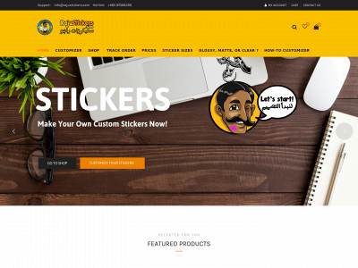 rajustickers.com snapshot